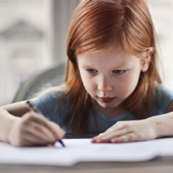 Child Writing